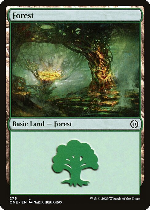 【Foil】【EN】Forest [ONE] 無C No.276