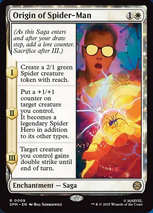 【EN】スパイダーマンの原点/Origin of Spider-Man [SPM] 白R No.9