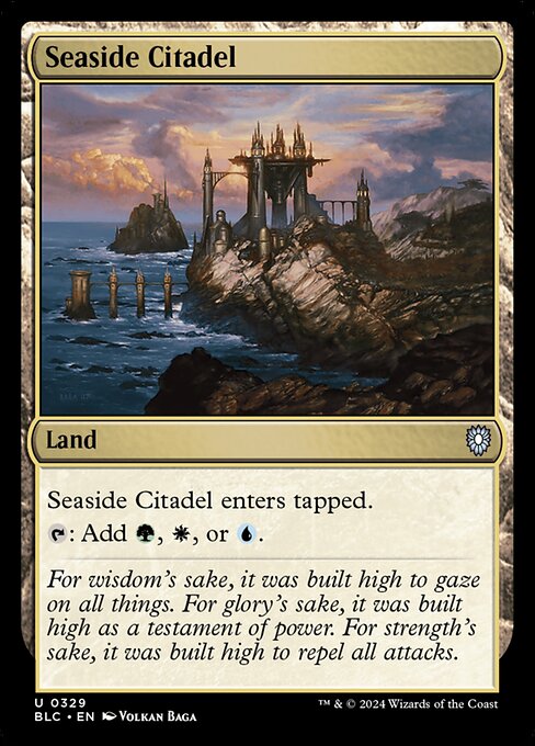 【EN】海辺の城塞/Seaside Citadel [BLC] 土地U No.329