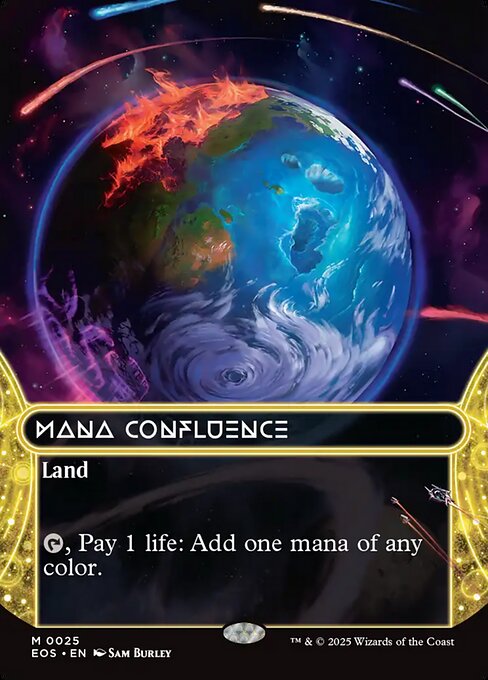 【ボーダレス】【EN】マナの合流点/Mana Confluence [EOS] 土地M No.25