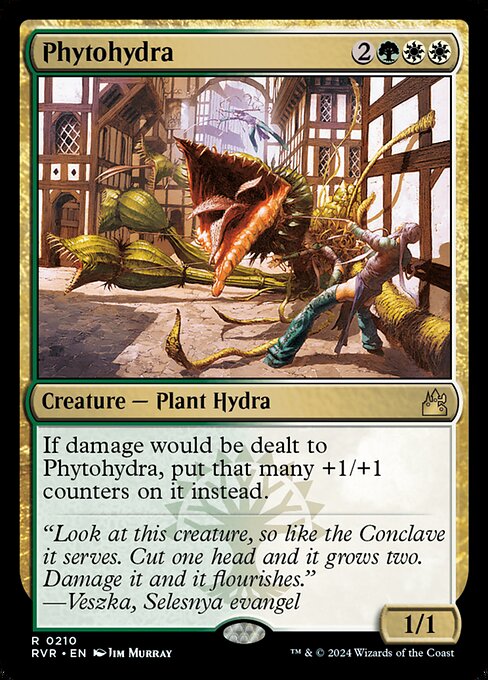 【Foil】【EN】草ハイドラ/Phytohydra [RVR] 金R No.210