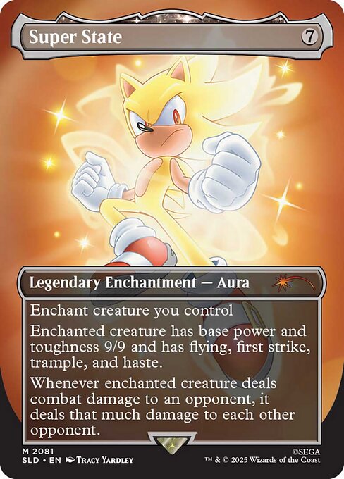 【ボーダレス】【Foil】【EN】Super State [SLD] 無M No.2081