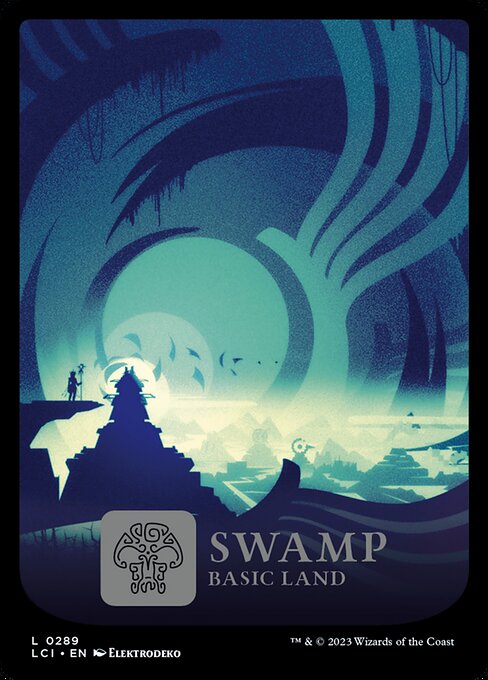 【ショーケース】【EN】沼/Swamp [LCI] 無C No.289