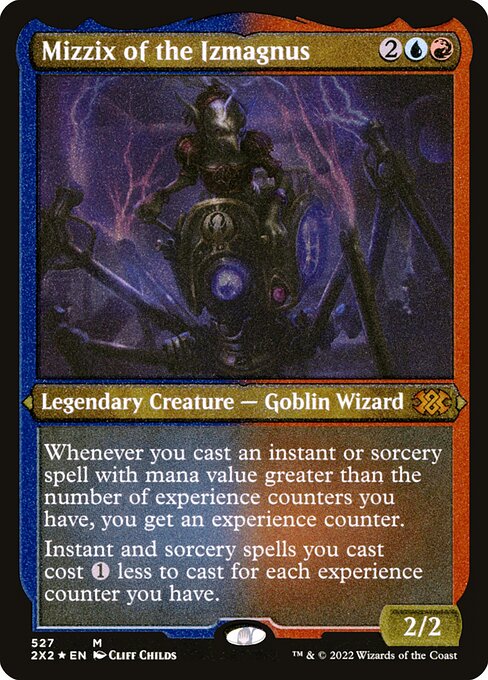 【エッチングFoil】【EN】イズマグナスのミジックス/Mizzix of the Izmagnus [2X2] 金M No.527