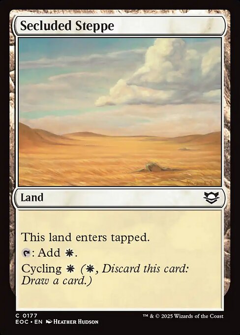 【EN】隔離されたステップ/Secluded Steppe [EOC] 土地C No.177