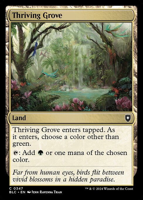 【EN】興隆する木立/Thriving Grove [BLC] 土地C No.347