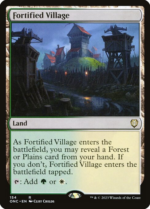 【EN】要塞化した村/Fortified Village [ONC] 無R No.154