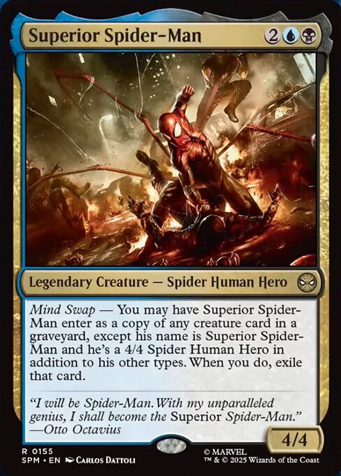 【EN】スーペリア・スパイダーマン/Superior Spider-Man [SPM] 金R No.155