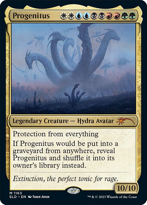 【Foil】【EN】大祖始/Progenitus [SLD] 金M No.1163