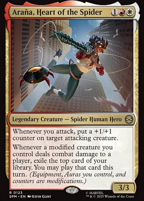 【EN】蜘蛛の心、アラーニャ/Araña, Heart of the Spider [SPM] 金R No.123