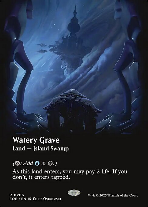 【ボーダレス】【EN】湿った墓/Watery Grave [EOE] 土地R No.286