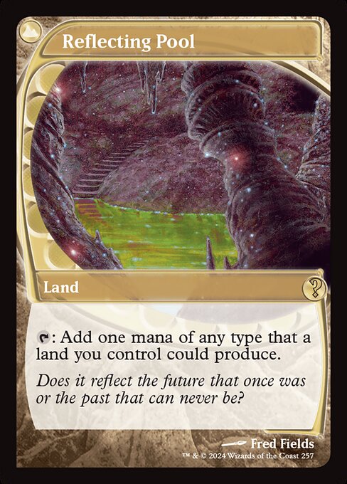 【Foil】【EN】反射池/Reflecting Pool [MB2] 土地R No.257