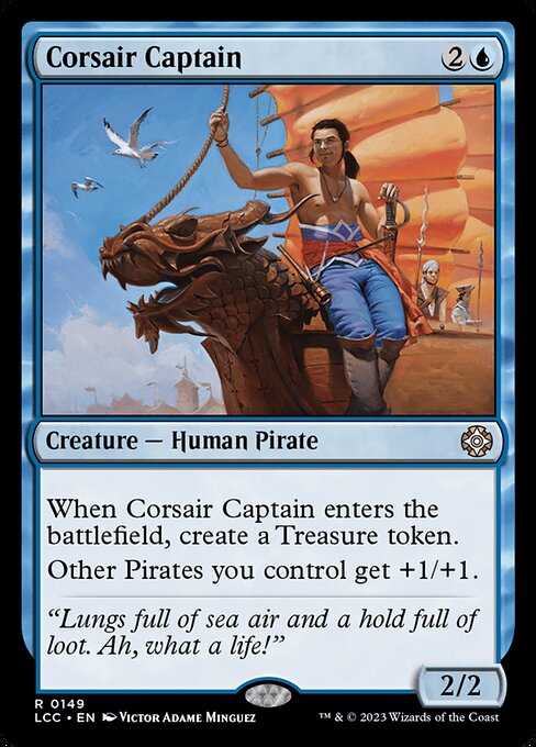 【EN】海賊船長/Corsair Captain [LCC] 青R No.149