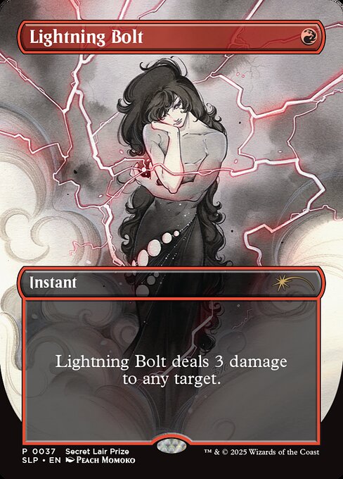 【Foil】【EN】稲妻/Lightning Bolt [SLP] 赤R No.37