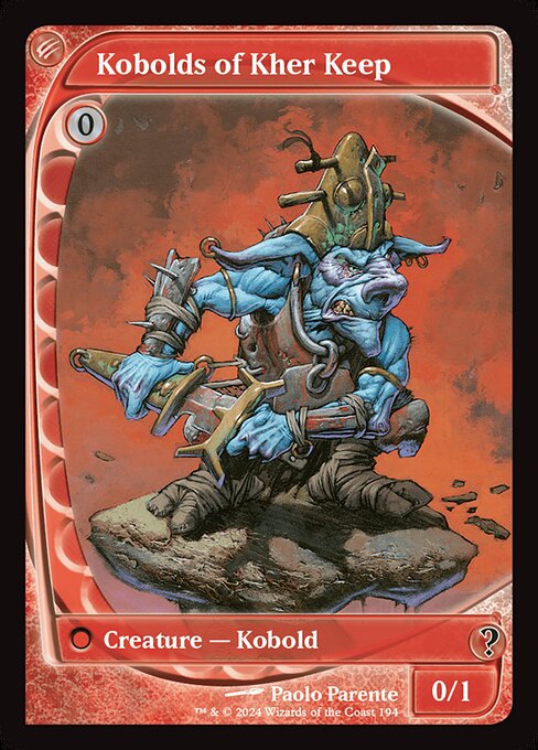 【フルアート】【Foil】【EN】Kobolds of Kher Keep [MB2] 赤C No.194