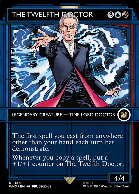 【サージFoil】【ショーケース】【Foil】【EN】12代目ドクター/The Twelfth Doctor [WHO] 金R No.1154