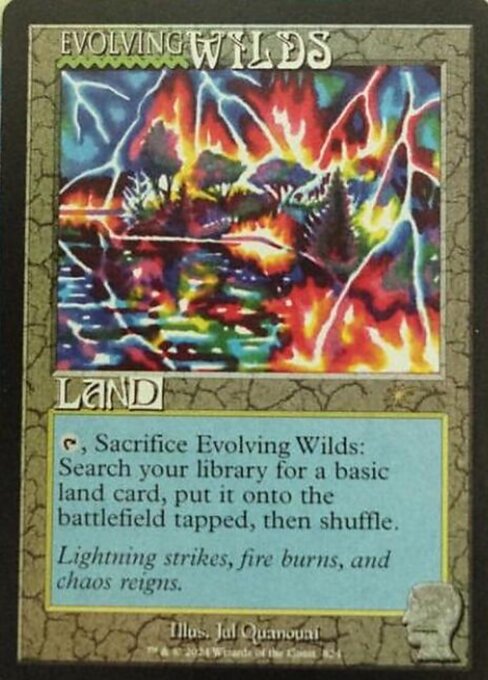 【Foil】【EN】進化する未開地/Evolving Wilds [SLD] 土地R No.824