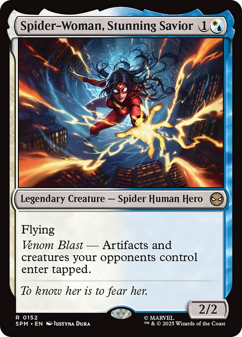 【EN】驚嘆の救い手、スパイダーウーマン/Spider-Woman, Stunning Savior [SPM] 金R No.152