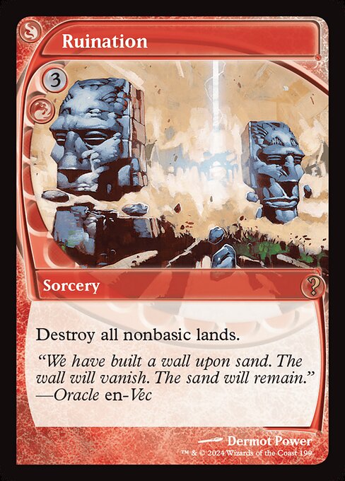 【Foil】【EN】破滅/Ruination [MB2] 赤R No.199