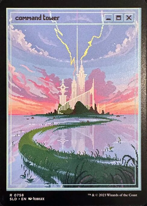 【Foil】【EN】統率の塔/Command Tower [SLD] 無R No.758
