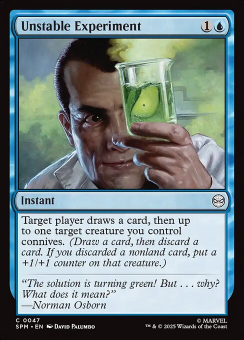 【Foil】【EN】不安定な実験/Unstable Experiment [SPM] 青C No.47