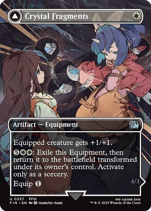 【ボーダレス】【EN】封印の宝珠 // 召喚：アレクサンダー/Crystal Fragments // Summon: Alexander [FIN] 白U No.357
