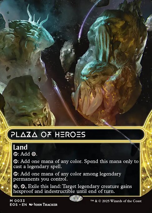 【ボーダレス】【EN】英雄の公有地/Plaza of Heroes [EOS] 土地M No.33