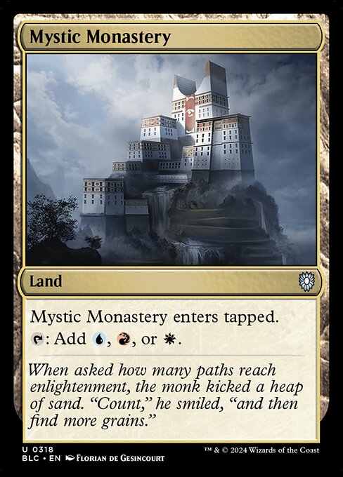 【EN】神秘の僧院/Mystic Monastery [BLC] 土地U No.318