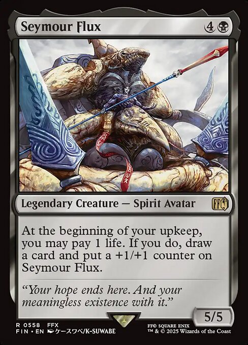 【EN】シーモア：終異体/Seymour Flux [FIN] 黒R No.558