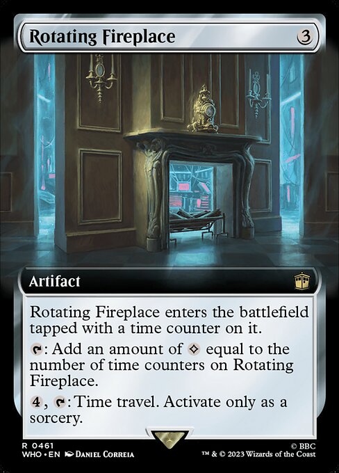 【拡張アート】【Foil】【EN】回転する暖炉/Rotating Fireplace [WHO] 茶R No.461