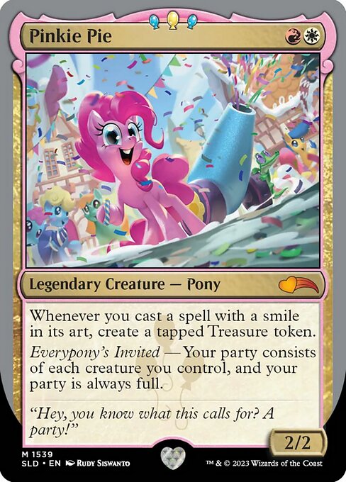 【Foil】【EN】Pinkie Pie [SLD] 金M No.1539