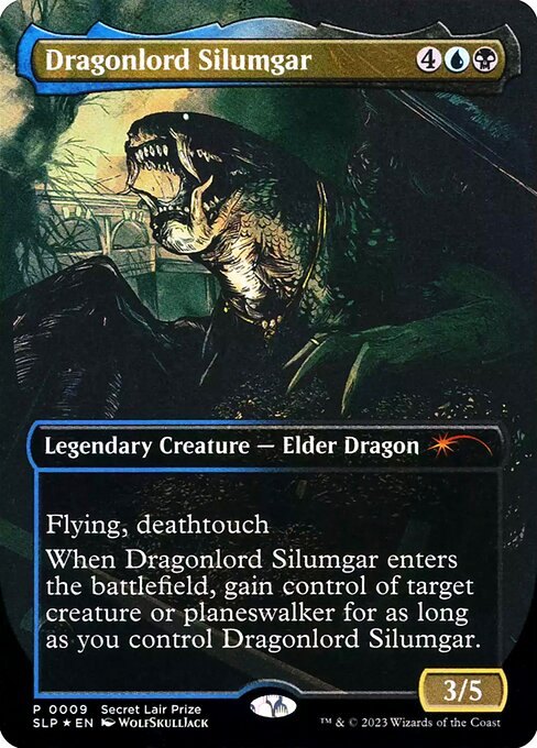 【Foil】【EN】龍王シルムガル/Dragonlord Silumgar [SLP] 金M No.9