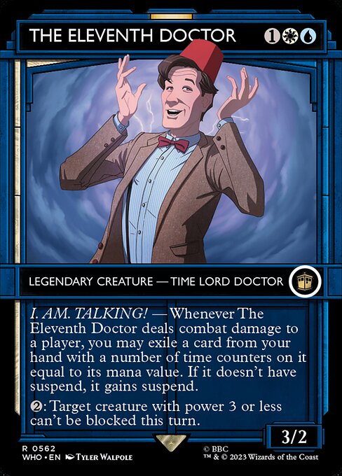 【ショーケース】【EN】11代目ドクター/The Eleventh Doctor [WHO] 金R No.562