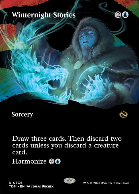 【ショーケース】【EN】冬夜の物語/Winternight Stories [TDM] 青R No.336