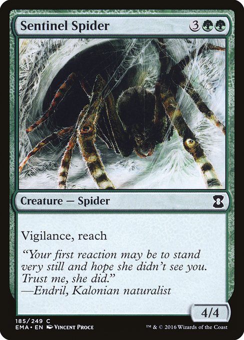 【EN】歩哨蜘蛛/Sentinel Spider [EMA] 緑C No.185