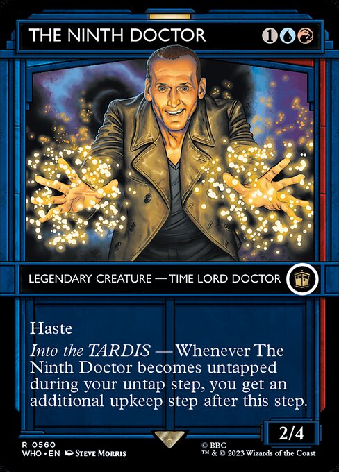 【ショーケース】【Foil】【EN】９代目ドクター/The Ninth Doctor [WHO] 金R No.560