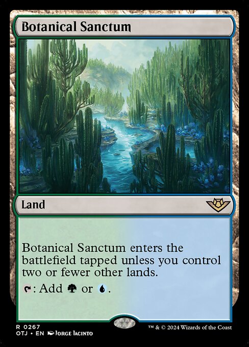 【Foil】【EN】植物の聖域/Botanical Sanctum [OTJ] 無R No.267