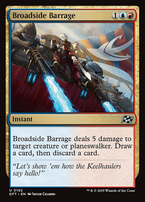 【EN】舷側砲の一斉射撃/Broadside Barrage [DFT] 金U No.192