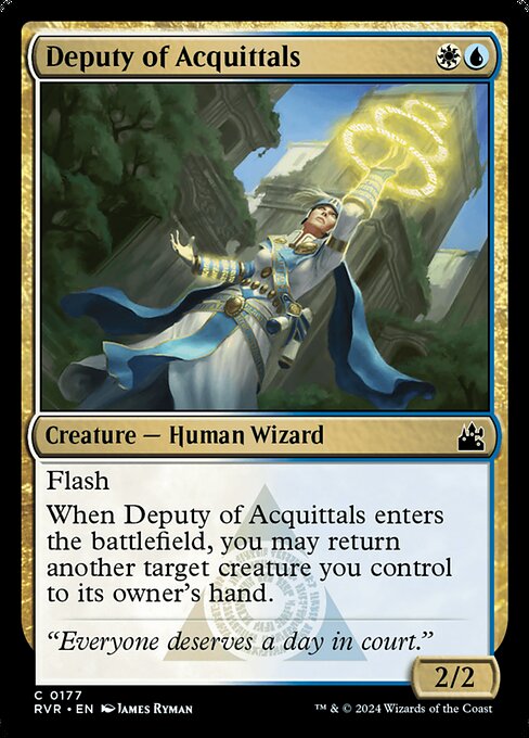 【Foil】【EN】返済代理人/Deputy of Acquittals [RVR] 金C No.177