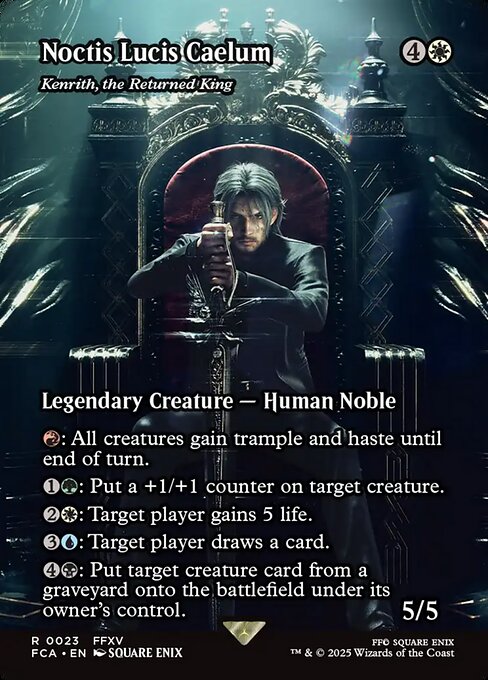 【ショーケース】【Foil】【EN】帰還した王、ケンリス/Kenrith, the Returned King [FCA] 白R No.23