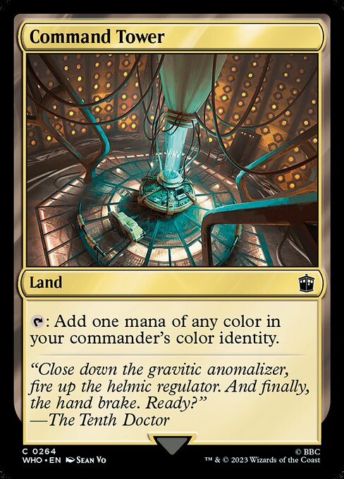 【Foil】【EN】統率の塔/Command Tower [WHO] 無C No.264