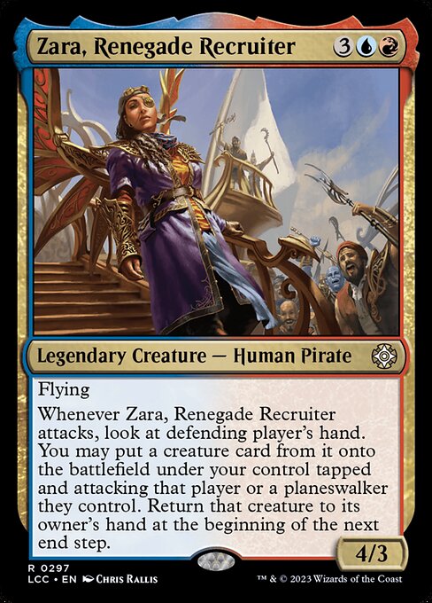 【EN】改革派の勧誘者、ザラ/Zara, Renegade Recruiter [LCC] 金R No.297