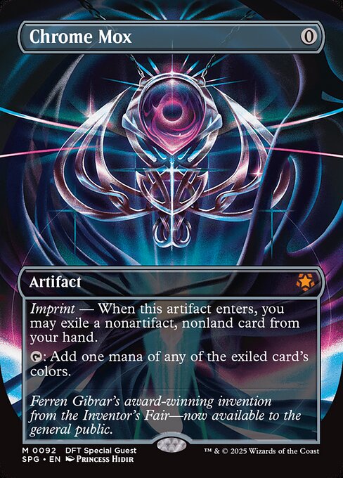 【ボーダレス】【EN】金属モックス/Chrome Mox [SPG] 茶M No.92