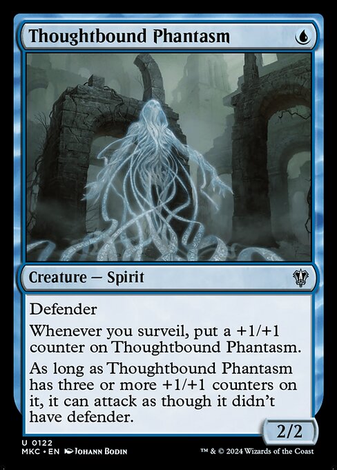 【EN】思考繋ぎの幻/Thoughtbound Phantasm [MKC] 青U No.122