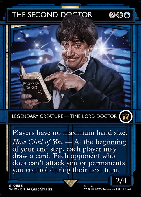 【ショーケース】【EN】２代目ドクター/The Second Doctor [WHO] 金R No.553