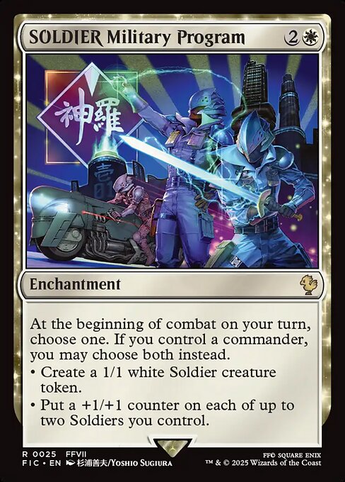 【EN】ソルジャー軍事計画/SOLDIER Military Program [FIC] 白R No.25