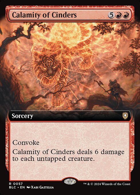 【EN】燃えがらの災厄/Calamity of Cinders [BLC] 赤R No.57