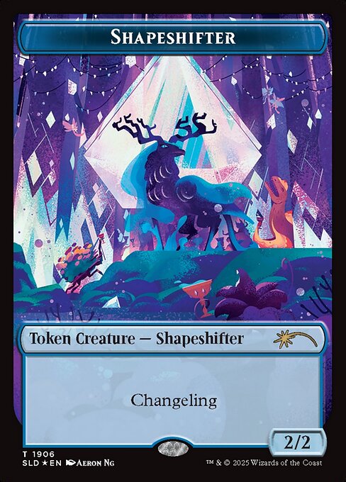 【Foil】【EN】多相の戦士/Shapeshifter [SLD] 青R No.1906