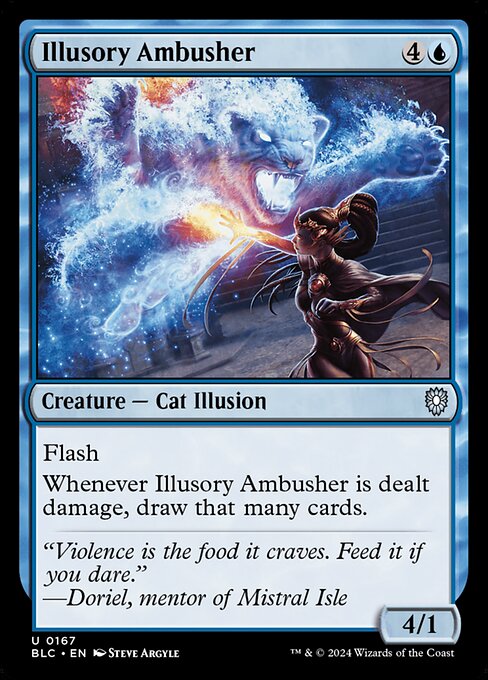 【EN】錯覚の伏兵/Illusory Ambusher [BLC] 青U No.167