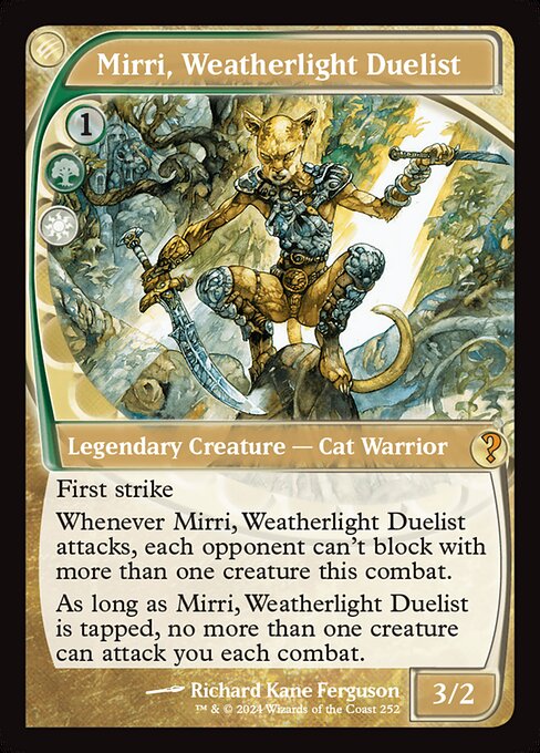 【Foil】【EN】ウェザーライトの決闘者、ミリー/Mirri, Weatherlight Duelist [MB2] 金M No.252